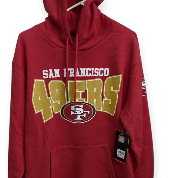 NFL Other - NFL San Francisco 49ers Red and Gold Hoodie Size M